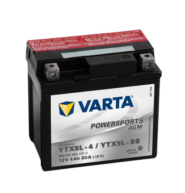 batteria varta YTX5L-BS-(YTX5L-4)
