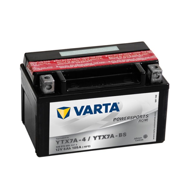 batteria varta YTX7A-BS-(-YTX7A-4)